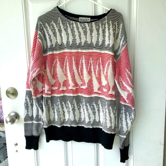 Bellagio Other - Vintage Coogi Style Sweater Grandpa Crewneck Italy 100% Mercerized Cotton 1990s